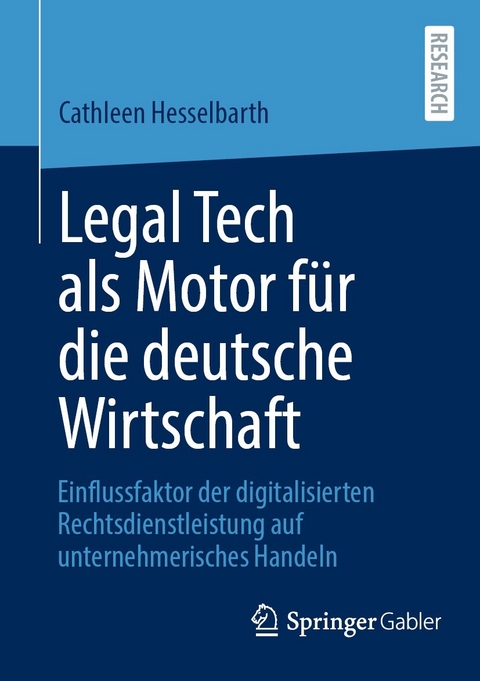 Legal Tech als Motor fÃ¼r die deutsche Wirtschaft -  Cathleen Hesselbarth