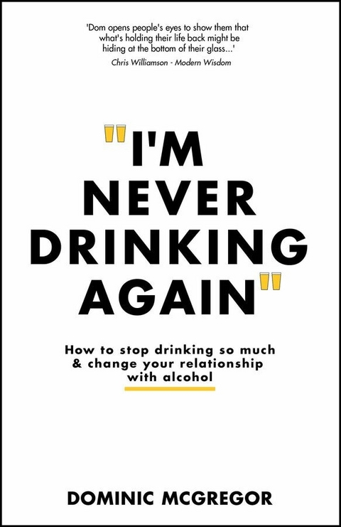 I'm Never Drinking Again -  Dominic McGregor