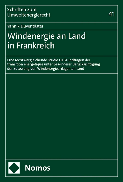 Windenergie an Land in Frankreich -  Yannik Duventäster