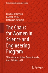 The Chairs for Women in Science and Engineering Program - Caroline D'Amours, Hannah Young, Catherine Mavriplis