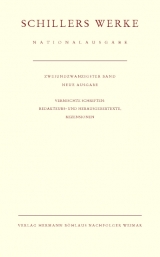 Schillers Werke. Nationalausgabe - Oellers, Norbert, Oellers, Norbert; Nutt-Kofoth, Rüdiger, Nutt-Kofoth, Rüdiger