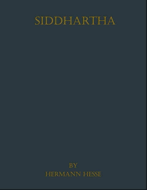 Siddhartha - Hermann Hesse