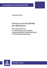 «Armance» und die Ästhetik des Melodrams - Laurentius Pop