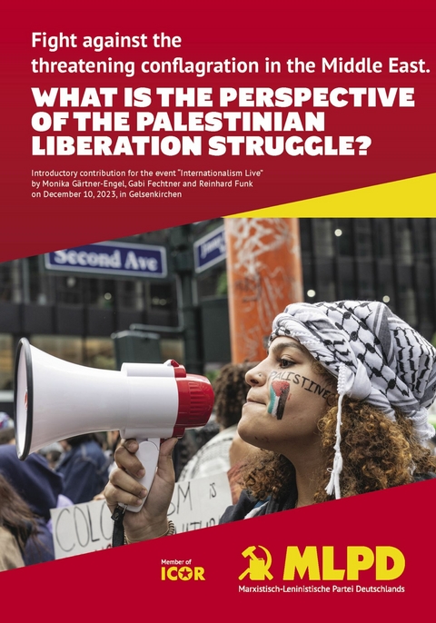 What is the perspective of the palestinian liberation struggle? -  Gabi Fechtner,  Monika Gärtner-Engel,  Reinhard Funk