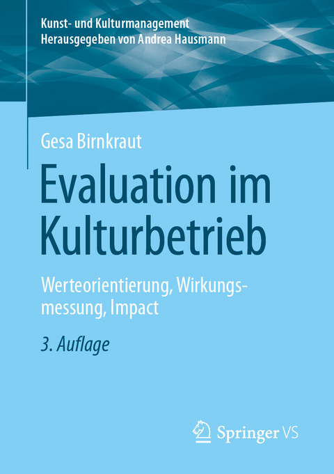 Evaluation im Kulturbetrieb -  Gesa Birnkraut