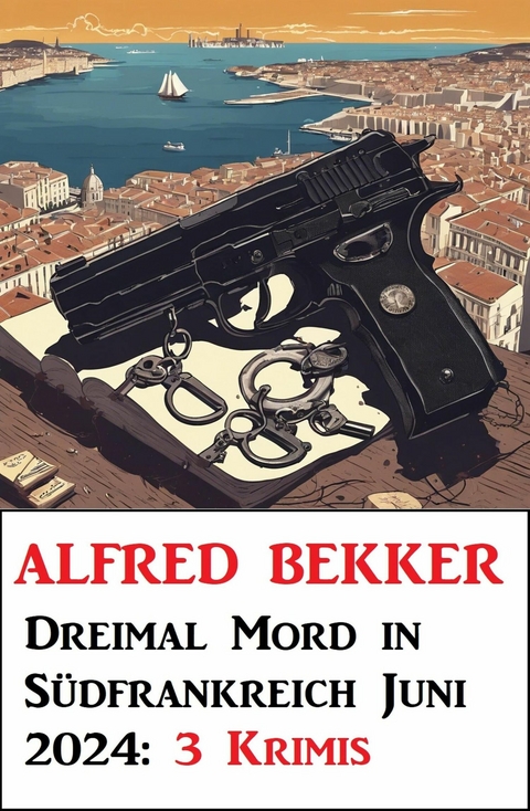 Dreimal Mord in Südfrankreich Juni 2024: 3 Krimis -  Alfred Bekker
