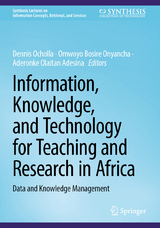 Information, Knowledge, and Technology for Teaching and Research in Africa - 