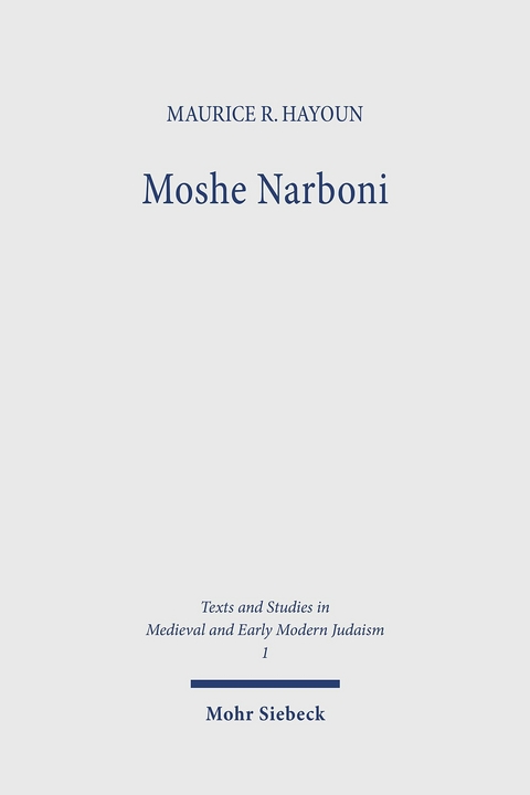 Moshe Narboni -  Maurice R. Hayoun