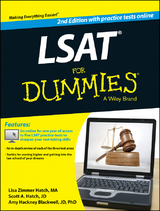 LSAT For Dummies (with Free Online Practice Tests) -  Amy Hackney Blackwell,  Lisa Zimmer Hatch,  Scott A. Hatch