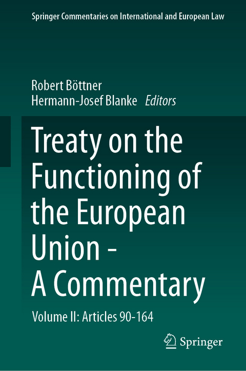 Treaty on the Functioning of the European Union - A Commentary - 