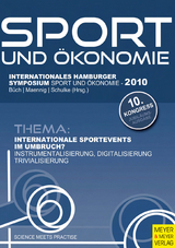 Internationale Sportevents im Umbruch? - Martin-Peter Büch, Wolfgang Maennig, Hans-Jürgen Schulke