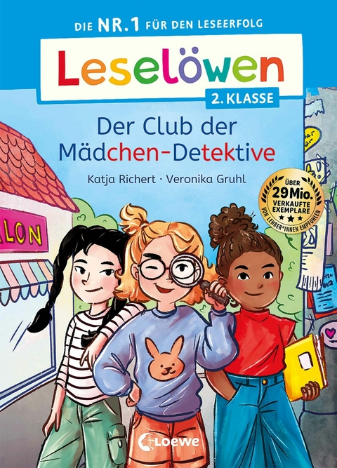 Leselöwen 2. Klasse - Der Club der Mädchen-Detektive - Katja Richert