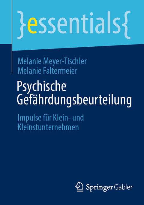 Psychische Gefährdungsbeurteilung -  Melanie Meyer-Tischler,  Melanie Faltermeier