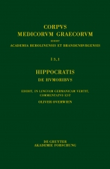 Hippocratis De humoribus / Hippokrates. Über die Säfte - 