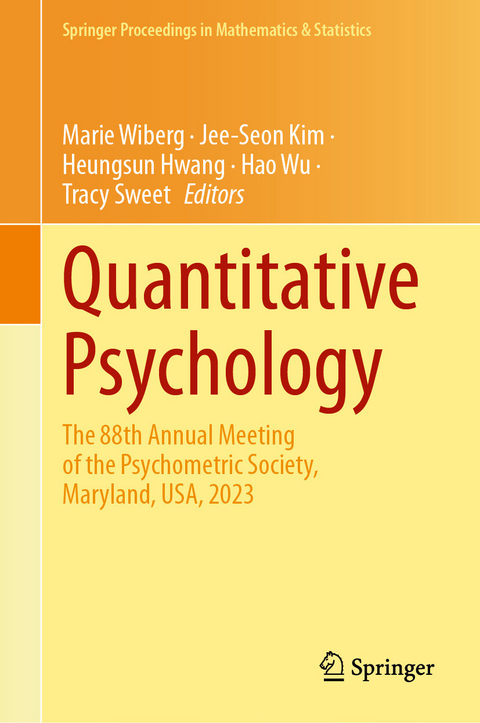 Quantitative Psychology -  Marie Wiberg,  Jee-Seon Kim