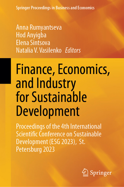 Finance, Economics, and Industry for Sustainable Development - 