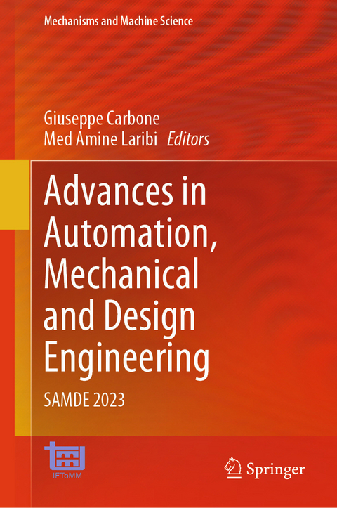 Advances in Automation, Mechanical and Design Engineering - 