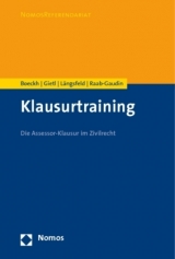 Klausurtraining - Walter Boeckh, Andreas Gietl, Alexander M.H. Längsfeld, Ursula Raab-Gaudin