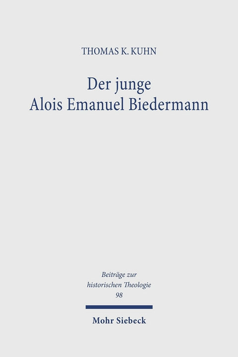 Der junge Alois Emanuel Biedermann -  Thomas K Kuhn