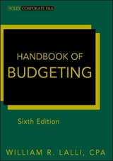 Handbook of Budgeting - Lalli, William R.