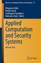 Applied Computation and Security Systems - 