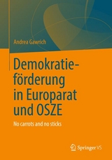 Demokratieförderung von Europarat und OSZE - Andrea Gawrich