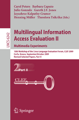 Multilingual Information Access Evaluation II - Multimedia Experiments - 