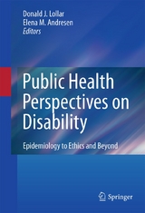 Public Health Perspectives on Disability - 