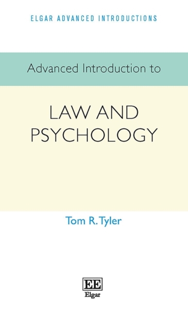 Advanced Introduction to Law and Psychology -  Tom R. Tyler