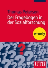 Der Fragebogen in der Sozialforschung - Thomas Petersen