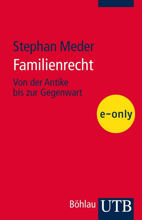 Familienrecht - Stephan Meder