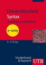 Syntax - Christa Dürscheid