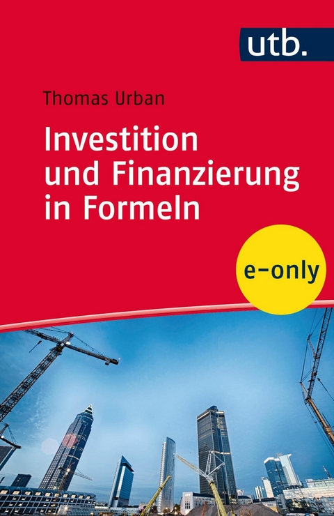 Investition und Finanzierung in Formeln -  Thomas Urban