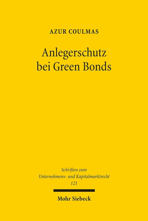 Anlegerschutz bei Green Bonds -  Azur Coulmas
