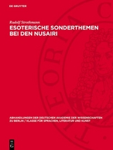 Esoterische Sonderthemen bei den Nusairi - Rudolf Strothmann