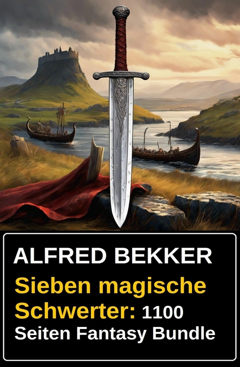 Sieben magische Schwerter: 1100 Seiten Fantasy Bundle -  Alfred Bekker