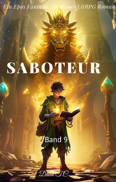 Saboteur:Ein Epos Fantasie Abenteuer LitRPG Roman(Band 9) - David T.C