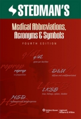 Stedman's Medical Abbreviations, Acronyms and Symbols, on CD-ROM - 