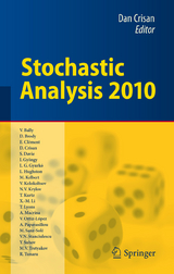 Stochastic Analysis 2010 - 