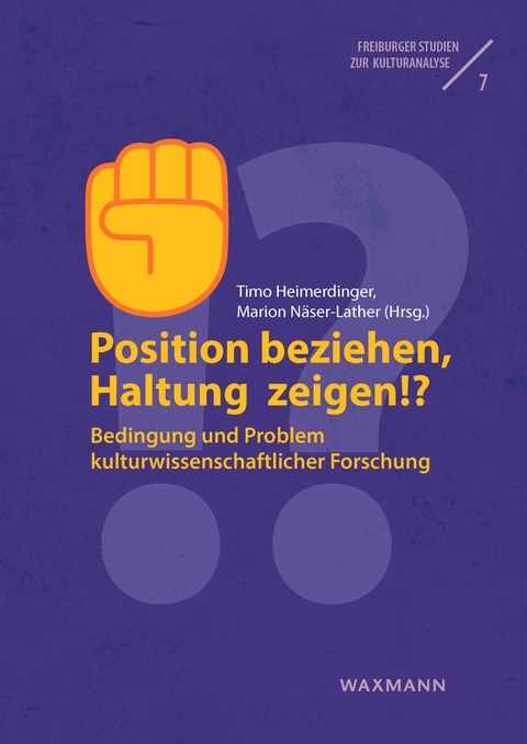 Position beziehen, Haltung zeigen!? - 