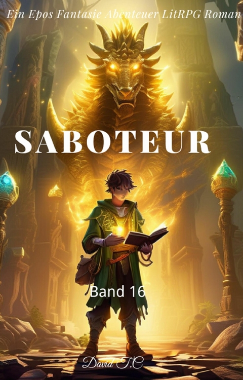 Saboteur:Ein Epos Fantasie Abenteuer LitRPG Roman(Band 16) - David T.C