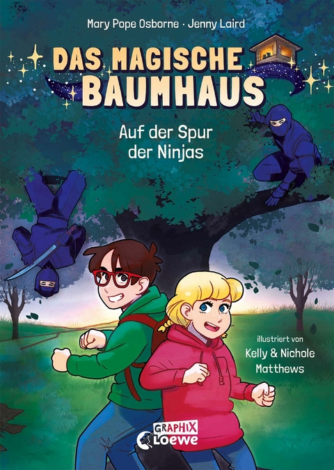 Das magische Baumhaus (Comic-Buchreihe, Band 5) - Auf der Spur der Ninjas -  Mary Pope Osborne,  Jenny Laird