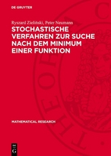 Stochastische Verfahren zur Suche nach dem Minimum einer Funktion - Ryszard Zieliński, Peter Neumann