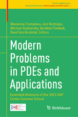 Modern Problems in PDEs and Applications - 