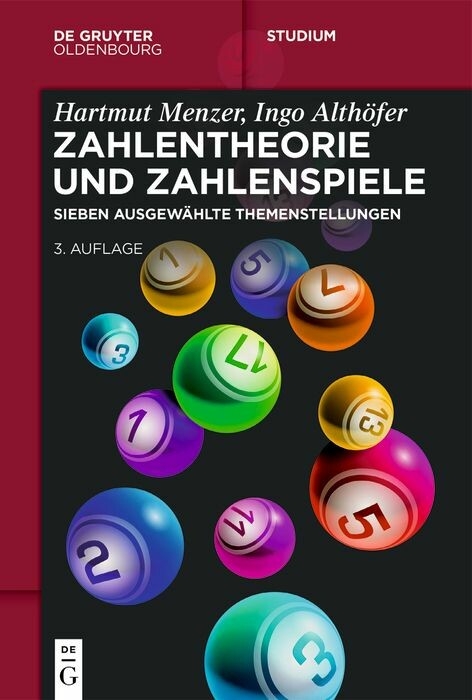 Zahlentheorie und Zahlenspiele -  Hartmut Menzer,  Ingo Alth”fer