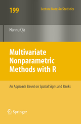 Multivariate Nonparametric Methods with R - Hannu Oja
