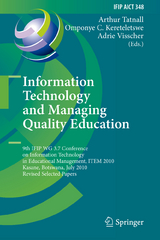 Information Technology and Managing Quality Education - 