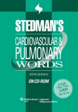 Stedman's Cardiovascular & Pulmonary Words on CD-ROM - 