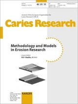 Methodology and Models in Erosion Research - 