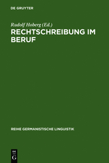 Rechtschreibung im Beruf - 